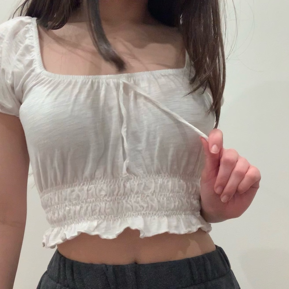 White Pacsun top
